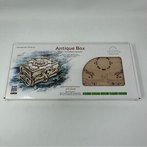 Antique Box Mechanical Models Puzzle Kit Wooden 3D Model Jewelry Box 2019 Sealed